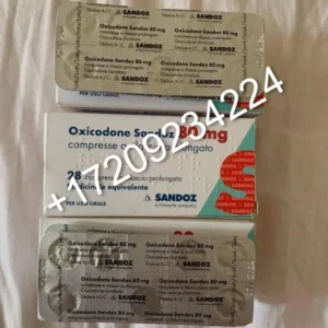 Oxycodone Sandoz 80 mg real Blister pack