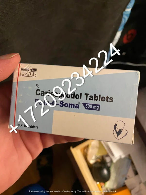 Soma 500 mg (Buy 100 pills carisoprodol)